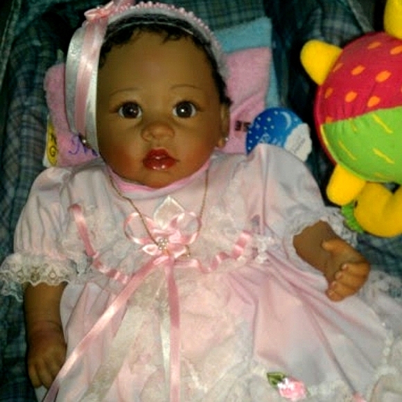New OOAK ALICIA REBORN AA PRECIOUS GIRL DOLL - Picture 5 of 5